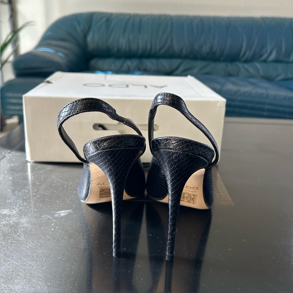 ALDO- never worn before- Square toe slingback heels - Picture 7 of 10